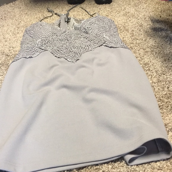 Grey Brand new fashion nova dress Never worn out! - Picture 6 of 7